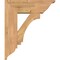 Ekena Millwork Imperial Traditional Smooth Bracket w/ Offset Brace, Western Red Cedar, 7 1/2"W x 22"D x 26"H BKT0806X22X26IMP01SWR - alternate 3